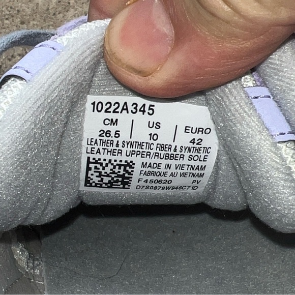 ASICS Gel-Nandi Grey/Purple 1022A345 Women’s Size 10M - Picture 11 of 11